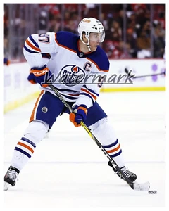 NHL Edmonton Oilers Captain Connor McDavid Juego Acción Color 8 X 10 Foto Imagen - Imagen 1 de 1