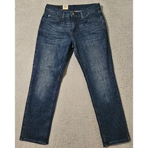 Jeans Levi's Flex 541 Athletic Taper elasticizzato lavaggio scuro uomo 30 x 30 nuovo senza etichette - Foto 1 di 8