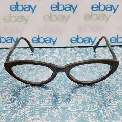 ✅️⭐️ OGI INNOVATION 7134/151 Brushed Brown Red Wood 49□17 140 Eyeglasses Frames - Image 1 of 4