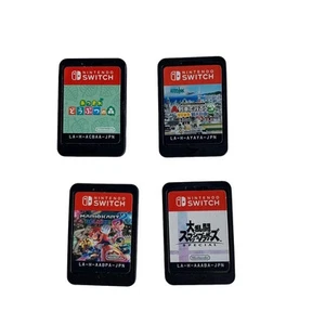 Nintendo Nintendo Switch Software Bundle: Mario Kart, Animal Crossing, 4 Pieces, - Picture 1 of 10