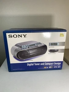 Sony CFD-S01 CD/Radio/Cassette Boombox - Picture 1 of 16