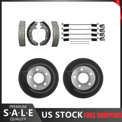 Задний комплект тормозных барабанов и тормозных колодок комплект оборудования для Ford Taurus 2001-2007 годов выпуска - Изображение 1 из 4