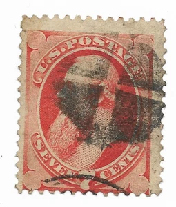 USA (2) - Edwin M. Stanton, 1871-1875, used - Picture 1 of 2
