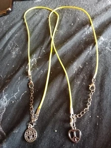 Lote de dos collares Peace - Imagen 1 de 2