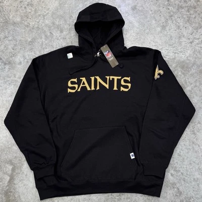 Sudadera De Colección New Orleans Saints Para Hombre Extra Grande Sudadera con Capucha NFL Deadstock Nueva Con Etiquetas Foto 1 de 4