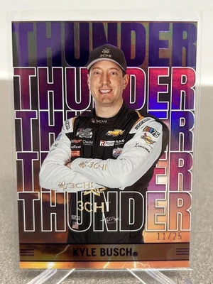 Kyle Busch 2023 Chronicles Racing Thunder Purple Parallel /25 - Image 1 of 2