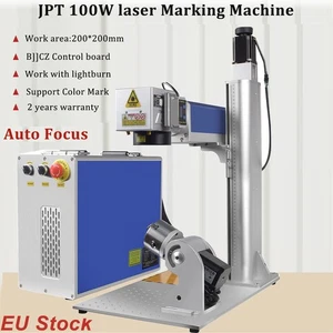 100W JPT E2 Mopa Fiber Laser Marking Machine Laser Engraver & Auto Focus EU - Bild 1 von 15