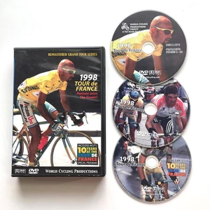 1998 Tour de France (3-DVD Set, 2003) World Cycling Productions, Marco Pantani - Imagen 1 de 3