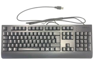 Lenovo UK USB Black Keyboard ( 00XH575 SK-8827 ) NEW - Picture 1 of 4