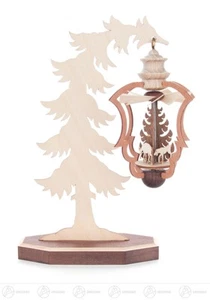 Pyramide Wärmespiel mit Waldfiguren hängend am Ständer BxHxT 14cmx19 cmx7 cm NEU - Picture 1 of 1