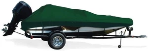 TaylorMade Bass Boat Cover, Hunter Green 15'5" - 16'4" CL x 70" B - Picture 1 of 3