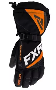 FXR Men's Fuel Snowmobile Gloves Orange/Black Size Medium - 220810-1030-19 - Picture 1 of 1