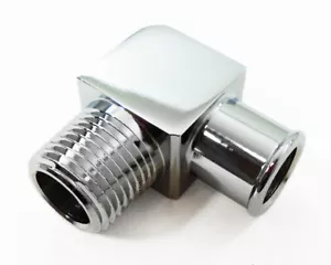 90 Deg Alum Fitting 3/4 X 1/2In- Chrome RACING POWER CO-PACKAGED R4529 - Picture 1 of 1