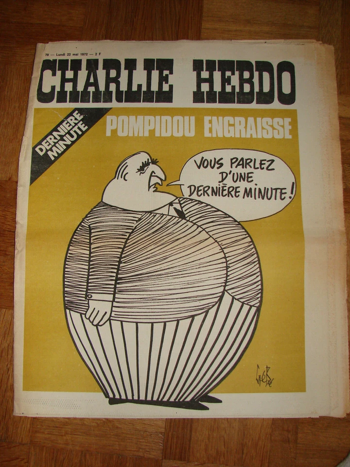 CHARLIE HEBDO N°79 MAY 22 1972 - Image 1 of 1
