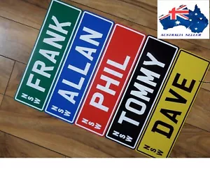 CUSTOM NUMBER PLATE CAR NOVELTY REGO/PLATE - Picture 1 of 14