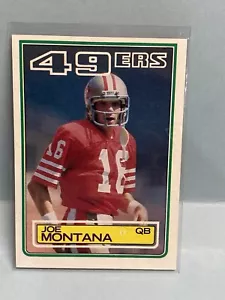 JA3925 1983 Topps FB Joe Montana 3rd Year #169 San Francisco 49ers Nrmt - Picture 1 of 4