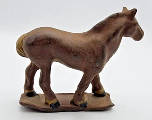 Vintage 1930's Auburn 4" Rubber Horse - Picture 1 of 5