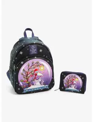 Рюкзак Loungefly Disney Nightmare Before Christmas Jack Skellington Snow Globe - Изображение 1 из 4