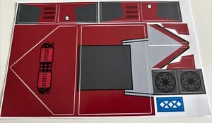 Lego Star Wars Custom Sticker sheet 7675 AT-TE Walker Clone Wars