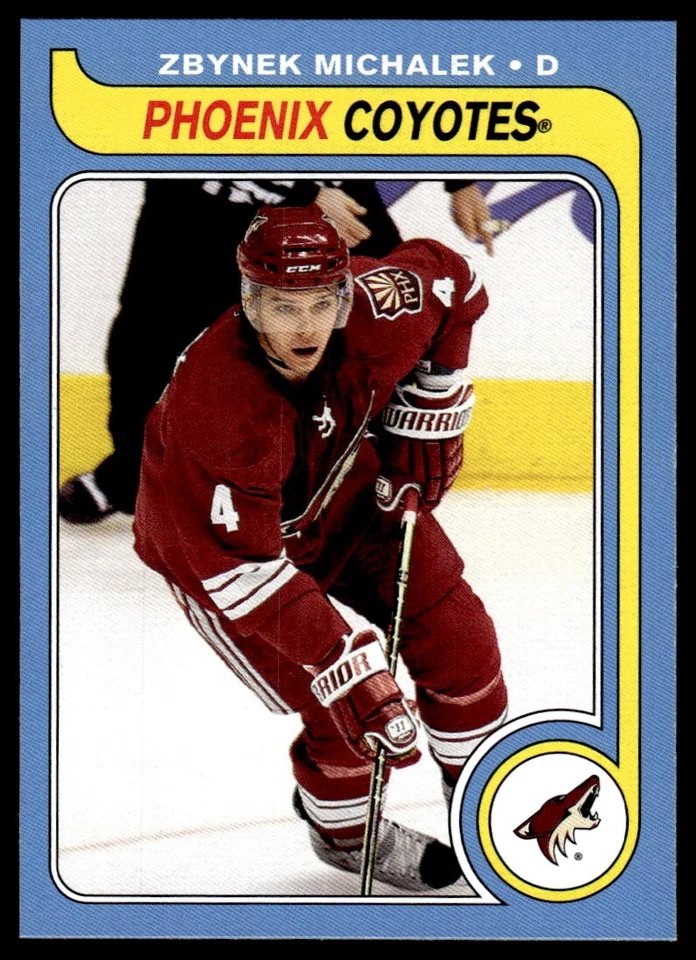 2008-09 O-Pee-Chee 1979-80 Retro Zbynek Michalek Phoenix Coyotes #101 R90 - Image 1 of 2