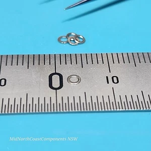 M1.5 x 2.5mm x 0.2mm Tiny Micro Stainless Steel Washers M1.5 304 - Picture 1 of 4