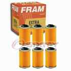 6 pc FRAM Extra Guard CH8765 Engine Oil Filters for TL25274 OX 399D ECO OX gu