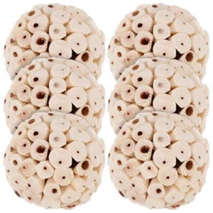  6Pcs Bird Chewing Toy Parrot Foraging Toys Chewing Toys for Budgie Parakeet UK - Picture 1 of 12