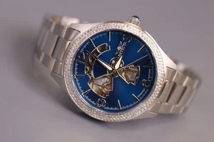 INVICTA Specialty  Lady 38mm Stainless Steel Steel Blue dial JSD006SY Mechanical - Picture 1 of 5