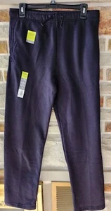 Tek Gear Pants Boys Black Ultrasoft Fleece Drawstring - XL 18/20 - Picture 1 of 6