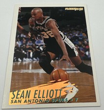 Fleer 1994-95 - San Antonia Spurs - #366 - Sean Elliott