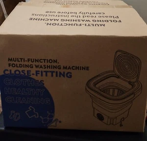 MULTI-FUCTION FOLDING WASHING MACHINE  ~ PURPLE - Picture 1 of 5