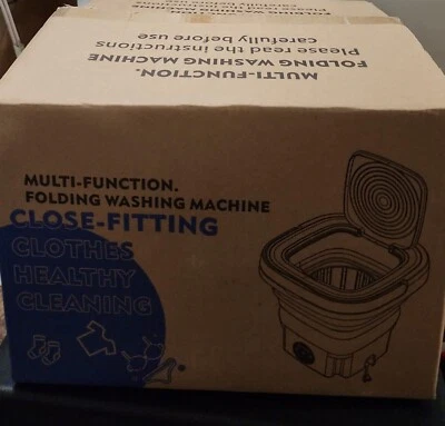 MULTI-FUCTION FOLDING WASHING MACHINE  ~ PURPLE - Image 1 of 4