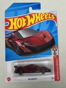 Hot Wheels McLaren P1 Red #165 Mainline 2024 Case P S12 - Picture 1 of 2