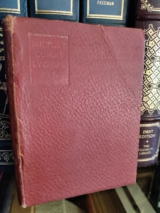 Milton's Comus, Lycidas and Other Poems_Andrew George_1901_Macmillan_1st Edition - Picture 1 of 11