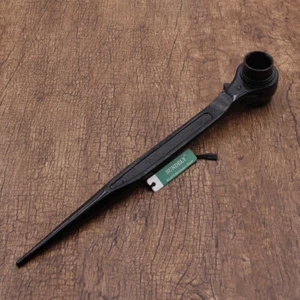 24 x 30mm Ratchet Podger Spanner Wrench Tool Steel Erecting Double Socket - Picture 1 of 8