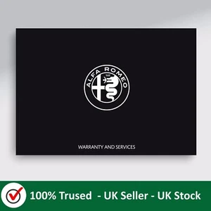 Alfa Romeo Stelvio 159 Mito Brera Service History Book Blank For All Models - Picture 1 of 1