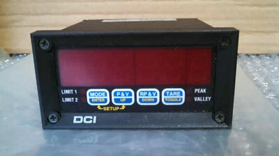 DCI 9600A-220 LVDT Readout LED 5Digit Display Meter Transducer Meter Transmitter - Image 1 of 4