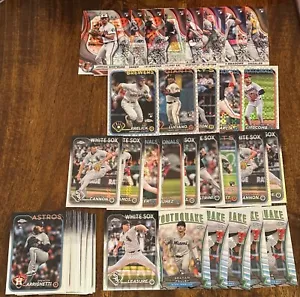 2024 mlb Rookies 62 card REFRACTOR lot Topps Chrome, Bowman's Best - Picture 1 of 1