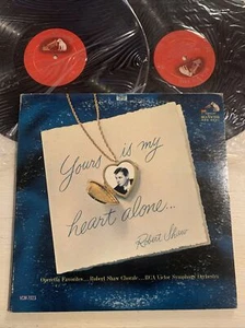 Robert Shaw Yours Is My Heart Alone 2 X LP RCA Mono Shaded Dog DG VG+!!!! - Picture 1 of 5