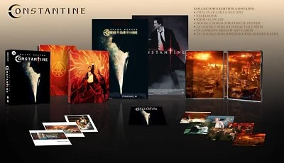 Constantine (2005) 4K Collector Steelbook (U.K IMPORT)-NEW (Sealed)-Box Shipping - Image 1 of 4