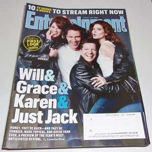 Will & Grace Entertainment Weekly Aug 2017 Debra Messing Mulally Channing Tatum - Picture 1 of 2
