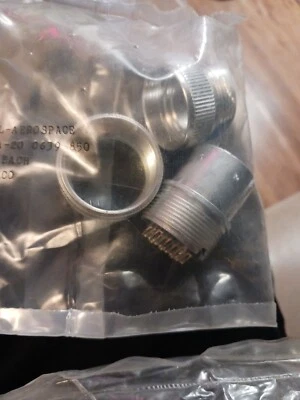 New Amphenol Aerospace 97-3106A-20 0639 850, Straight Connector 14 Pin Aluminum - Image 1 of 4