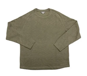 Maglione uomo Eddie Bauer manica lunga girocollo doppia maglia taglia XXL - Foto 1 di 2