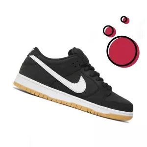 Nike SB dunk low pro ISO ‘Black gum’ UK 14 US 15 Brand New Ready To Send - Picture 1 of 5