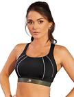 Pour Moi Energy Cross Back Sports Bra 97005 Womens Underwired Sports Bras
