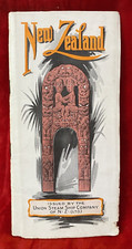 VINTAGE 1926 New Zealand UNION STEAM SHIP COMPANY EXPANSIVE PHOTO BROCHURE EXC!
