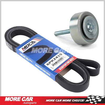 Correia serpentina com polia intermediária para Chevrolet Equinox GMC Terrain Cadillac SRX - Imagem 1 de 4