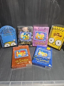 The Simpsons DVD bundle Seasons First 1, Third 3, Fourth 4, Fifth 5, Seventh 7, - Picture 1 of 2