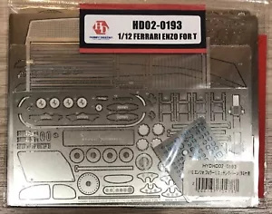 Hobby Design HD02-0193 1/12 Tamiya Enzo Ferrari (12047) Photoetch Detail Set New - Picture 1 of 3