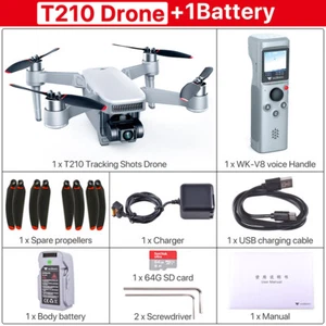 Drone Walkera T210 4k RC con Cámara para Adultos Profesional GPS FPV Drones - Imagen 1 de 7